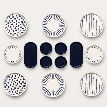 Motifs Collection (Set of 14) - Royal Blue