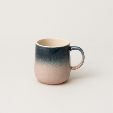 Two-Tone Gradient Mug (450 ml) - Blue & Pink