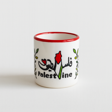 Palestine Map Mug (200 ml)