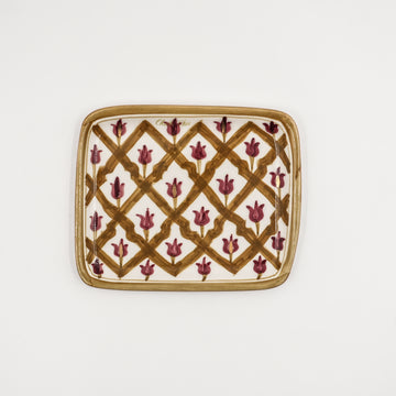 Medium Lmida Serving Plate (19 cm) - Gold