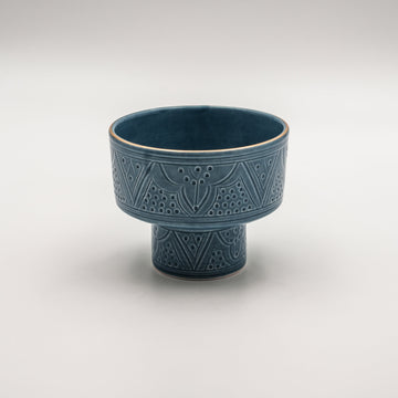 Medium Beldi Appetizer Bowl - Stone Blue