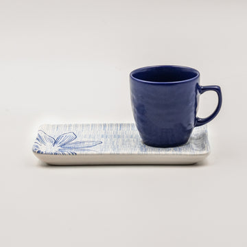 Floral Cup and Saucer (90 ml)