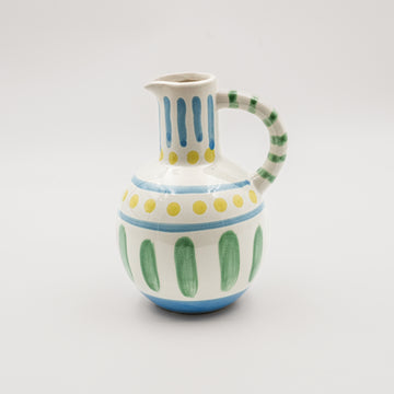 Motifs Vase - Mint Green