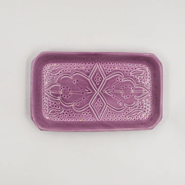 Medium Beldi Serving Plate (24 cm) - Purple Lilac