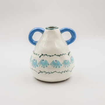 Motifs Vase - Blue