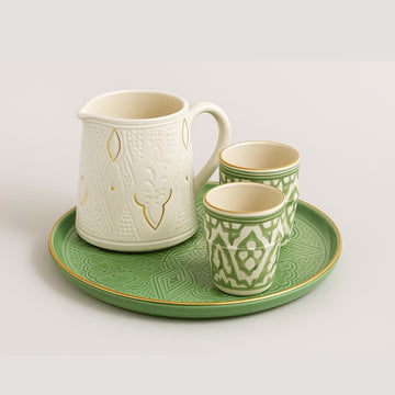 Handmade Jug Collection (Set of 4) - Mint Green