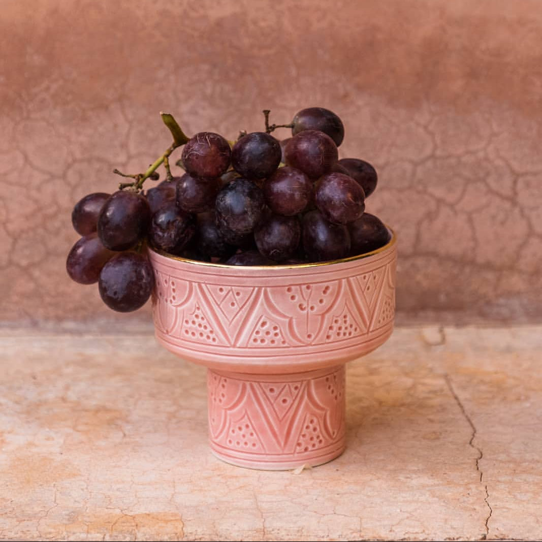 Small Beldi Appetizer Bowl - Pink Blush