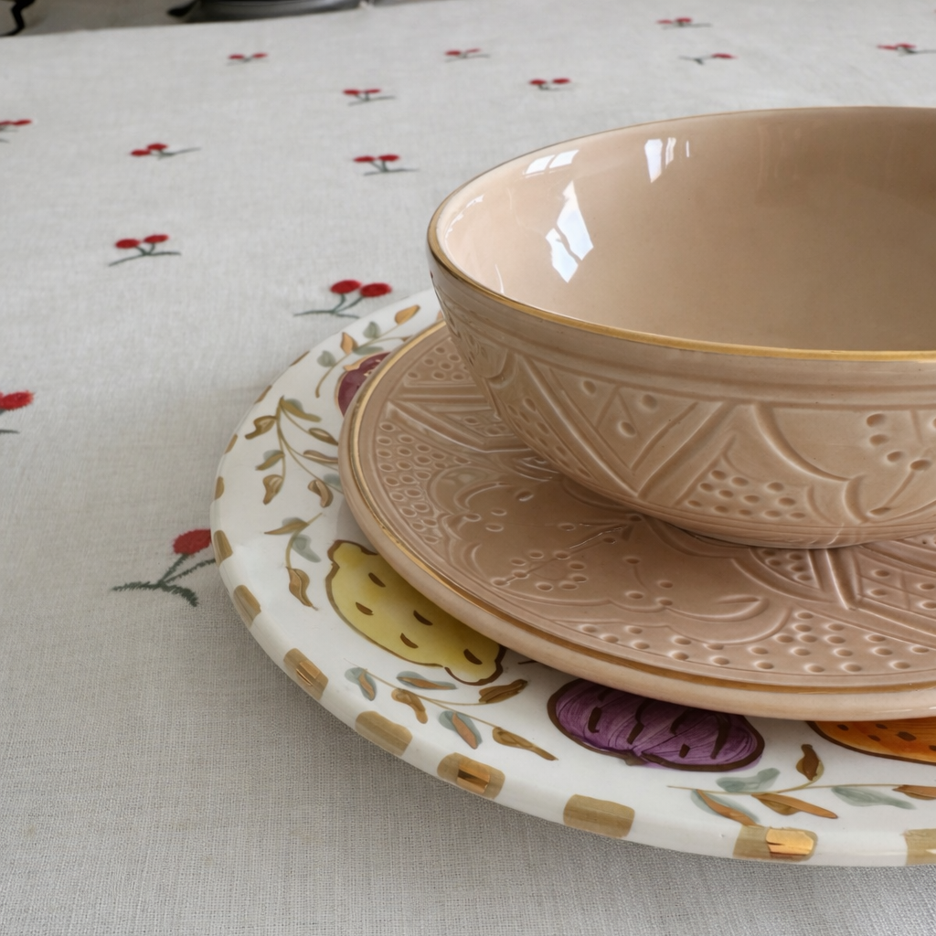 طقم طاولة بيج صحارى (لشخص واحد)