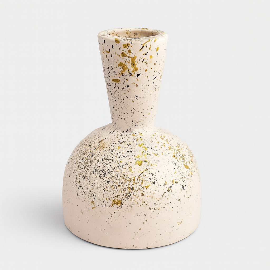 Splatter Vase - Gold