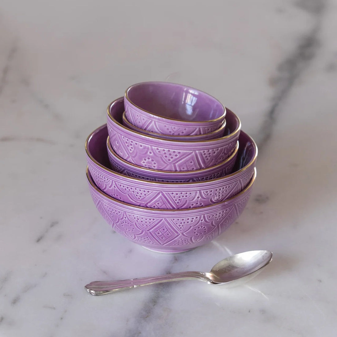 Beldi Dining Bowl (15 cm) - Purple Lilac