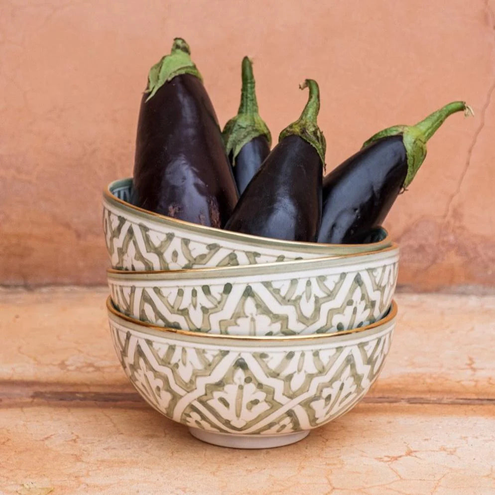 Large Fassia Bowl (15 cm) - Mint Green