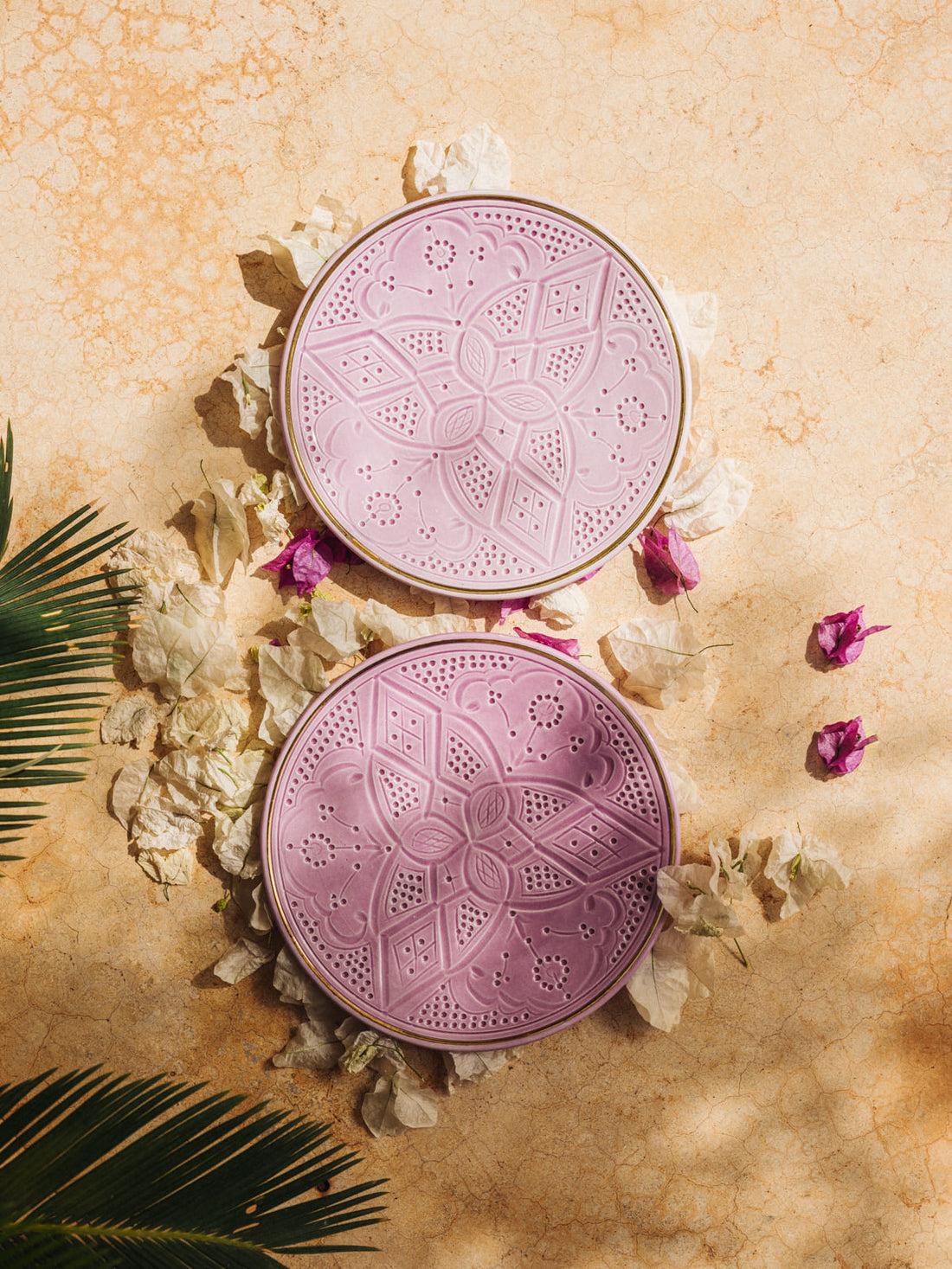 Medium Beldi Plate (20 cm) - Purple Lilac