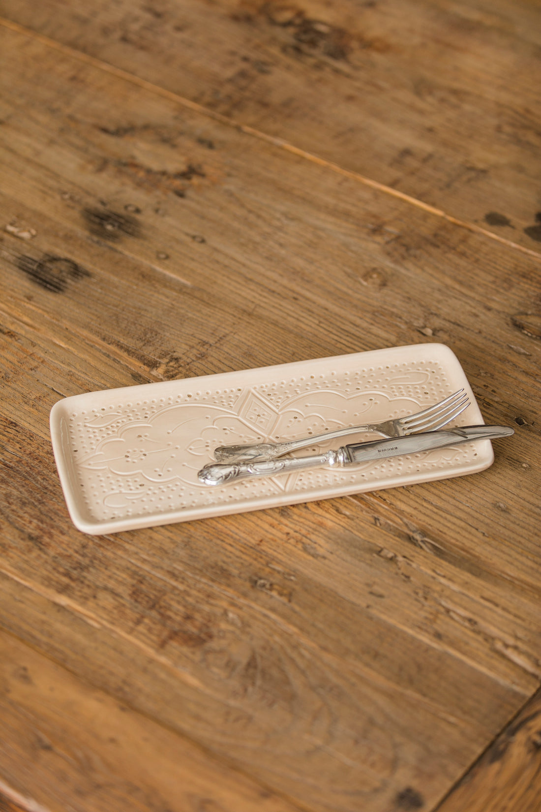 Large Beldi Serving Plate (34 cm) - Sahara Beige