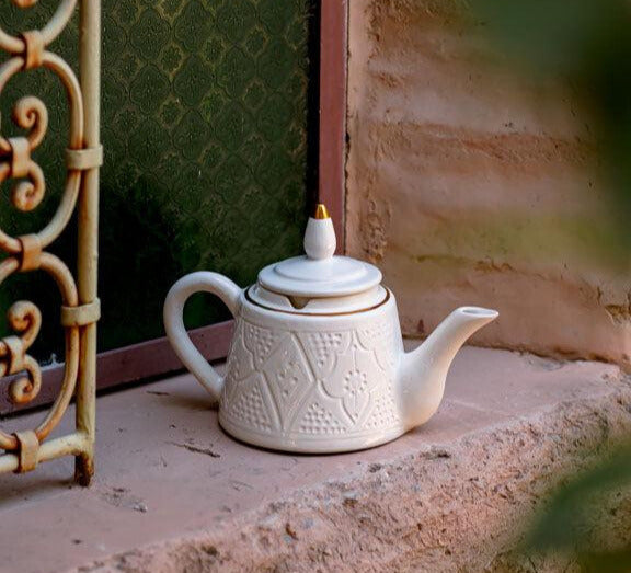 Beldi Teapot - White