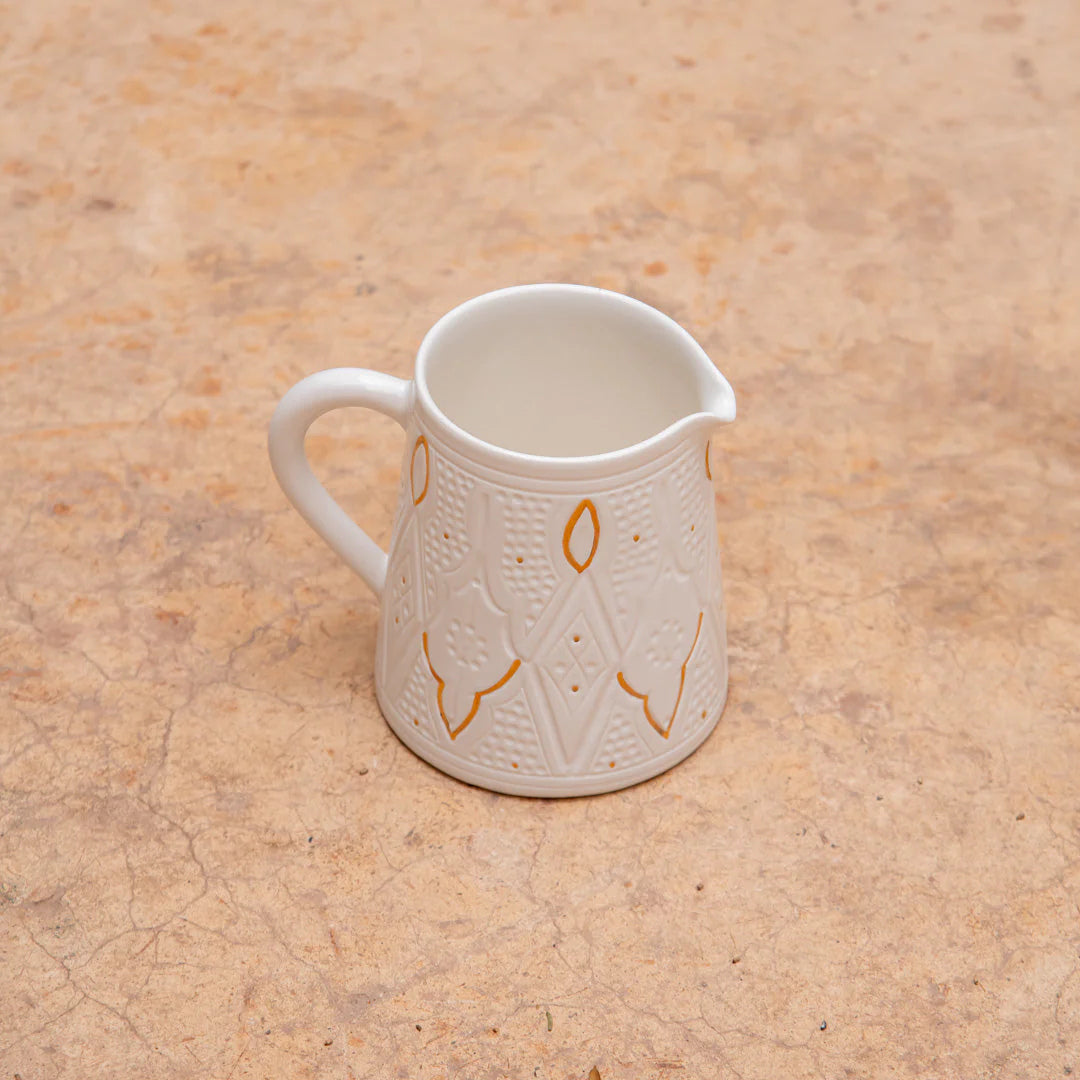 Small Beldi Jug - White