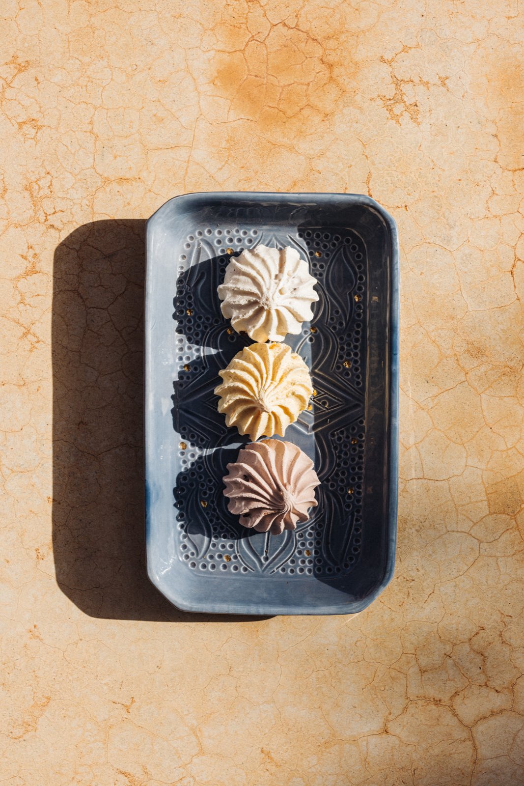 Medium Beldi Serving Plate (24 cm) - Stone Blue
