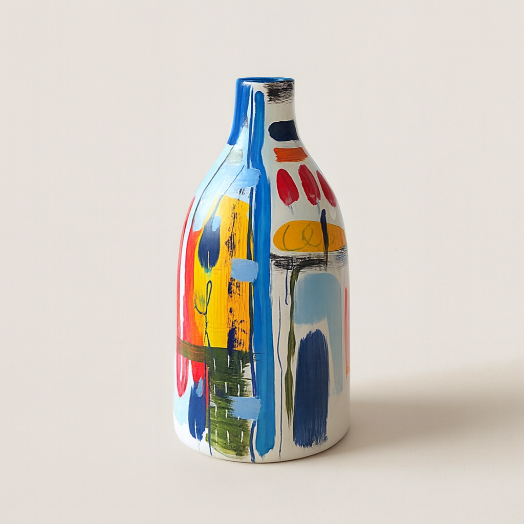 Canvas Vase - Multi-Color