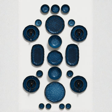 4-Person Classic Collection (Set of 30) - Royal Blue