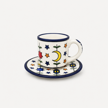 Crescent Turkish Coffee Cup (80 ml)