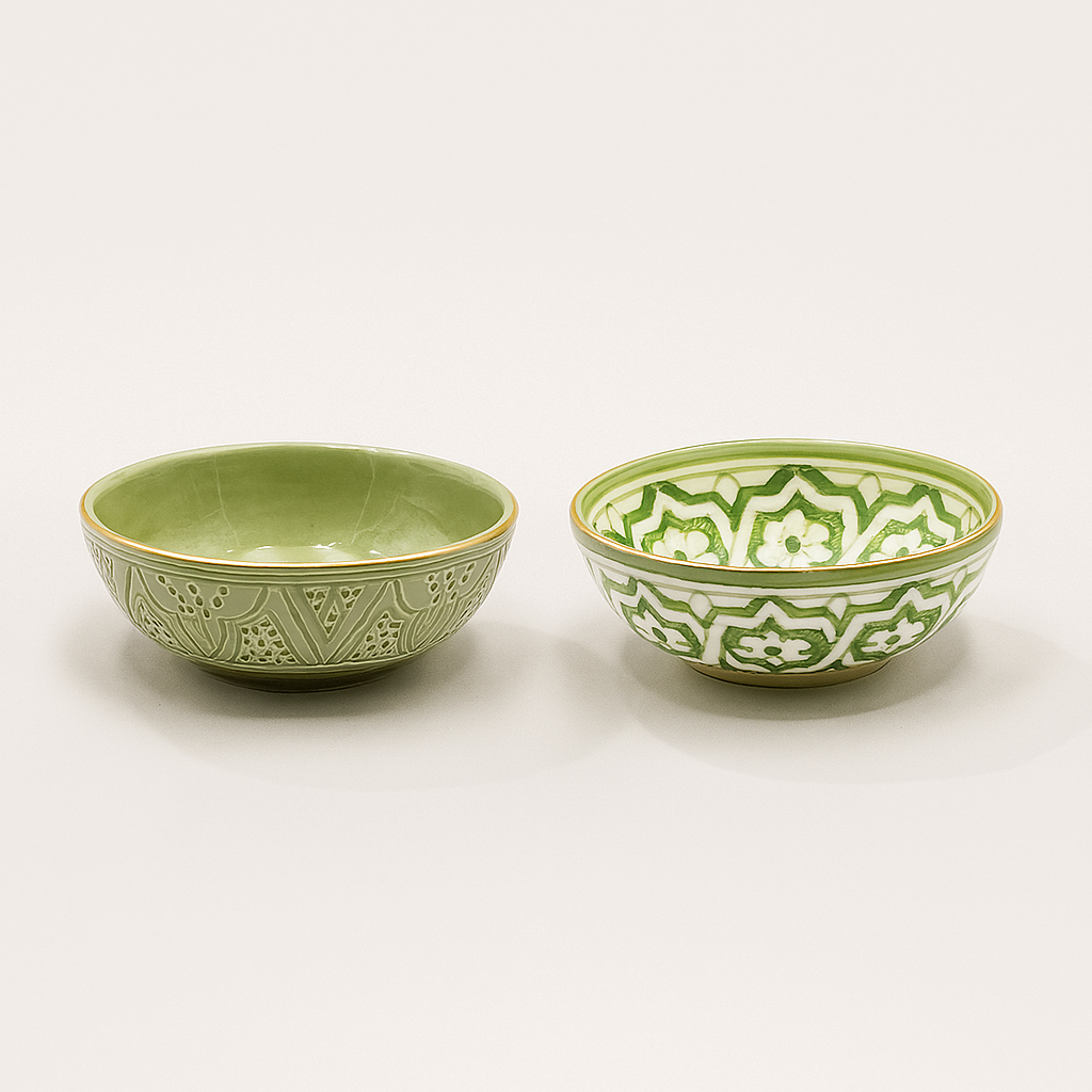 Large Bowl Collection (Set of 2) - Mint Green