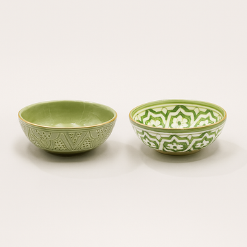 Large Bowl Collection (Set of 2) - Mint Green