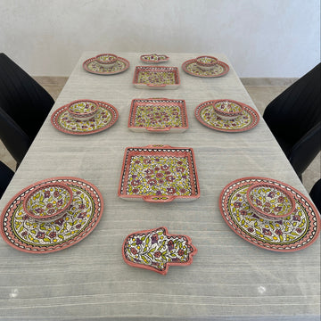 Exclusive Collection: 6-Person Rose Garden (Set of 17)