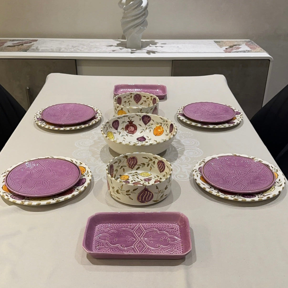 Exclusive Collection: 4-Person Moroccan Garden (Set of 13)