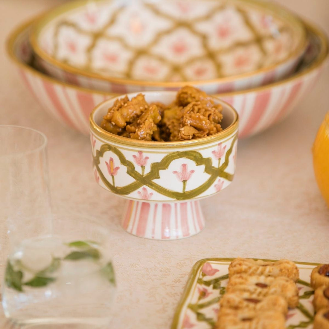 Small Lmida Appetizer Bowl - Gold