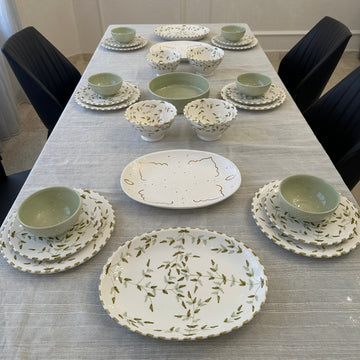 Exclusive Collection: 6-Person Naqsh Al-Warak (Set of 27)