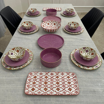 Exclusive Collection: 6-Person Medina Petals (Set of 25)