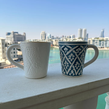 Extra Large Handmade Mug Duo