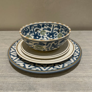 Stone Blue Table Setting (1 Person)