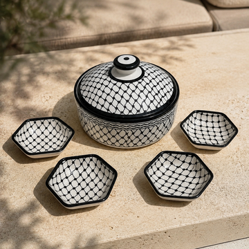 Keffiyeh Sweets Serving Set
