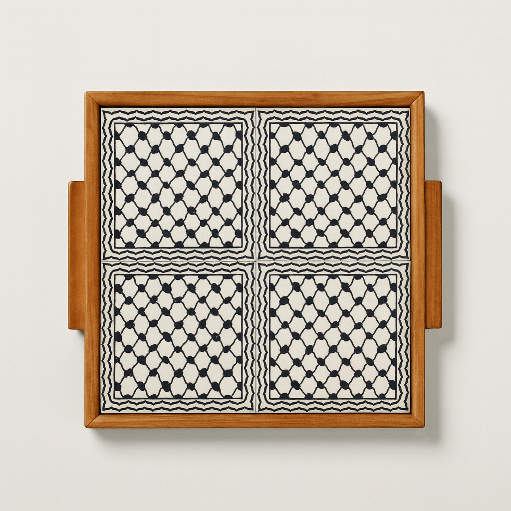 Keffiyeh Serving Tray
