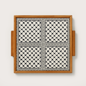 Medium Keffiyeh Serving Tray (30 cm)