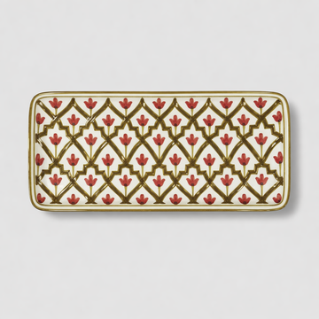 Large Lmida Serving Plate (34 cm) - Gold