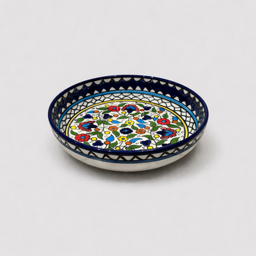 Floral Serving Bowl (15 or 23 cm) - Blue