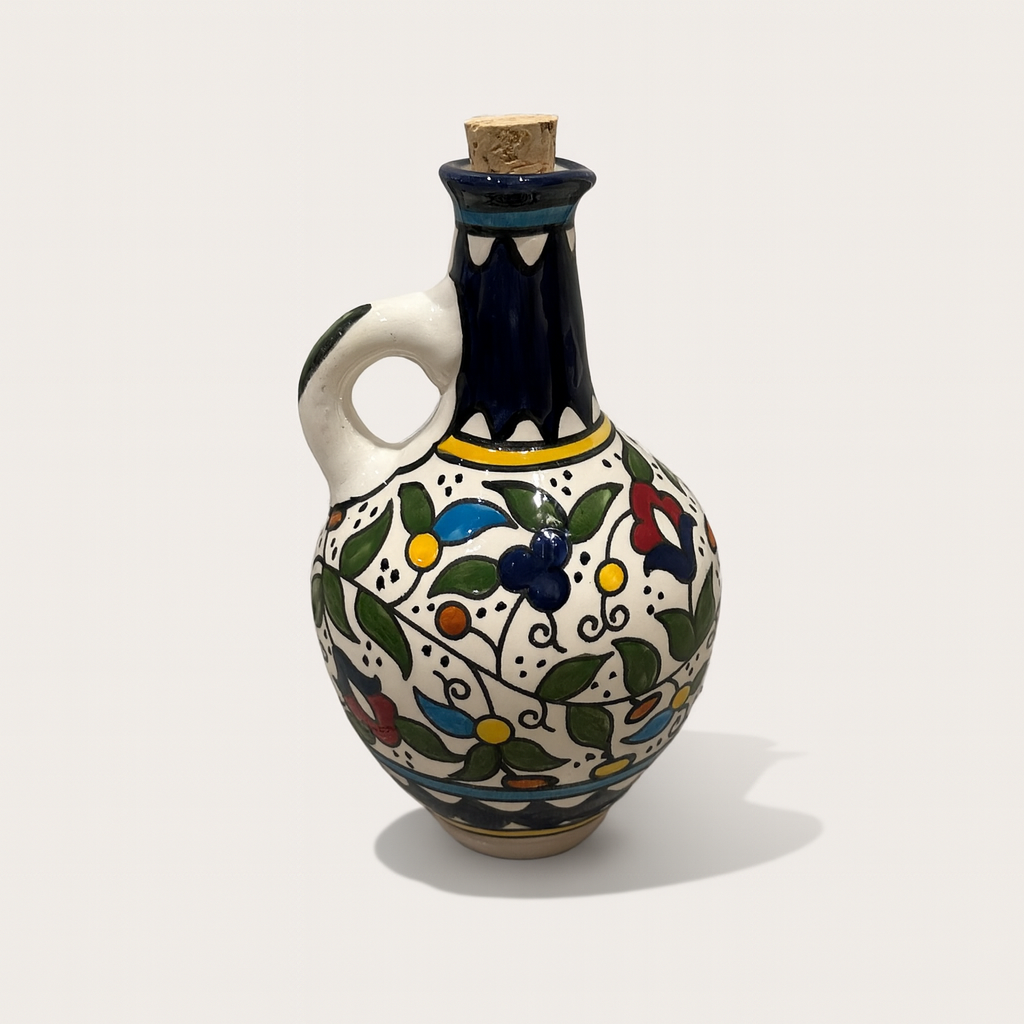 Olive Oil Jug - Multi-Color