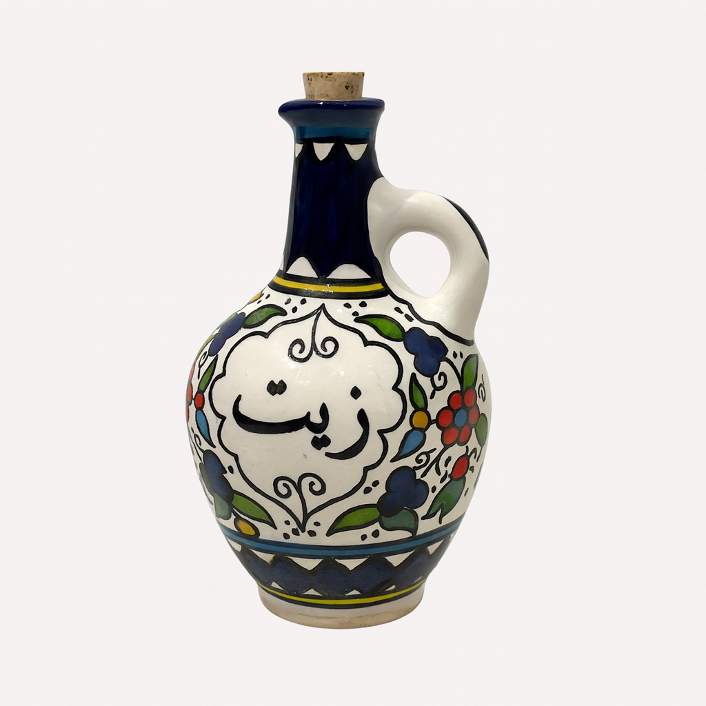 Olive Oil Jug - Multi-Color