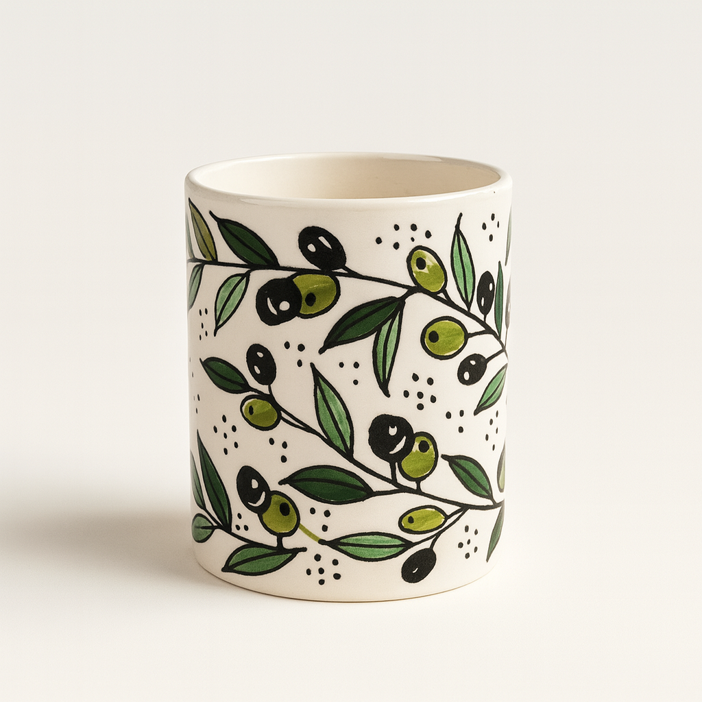 Olives Mug (300 ml) - Green