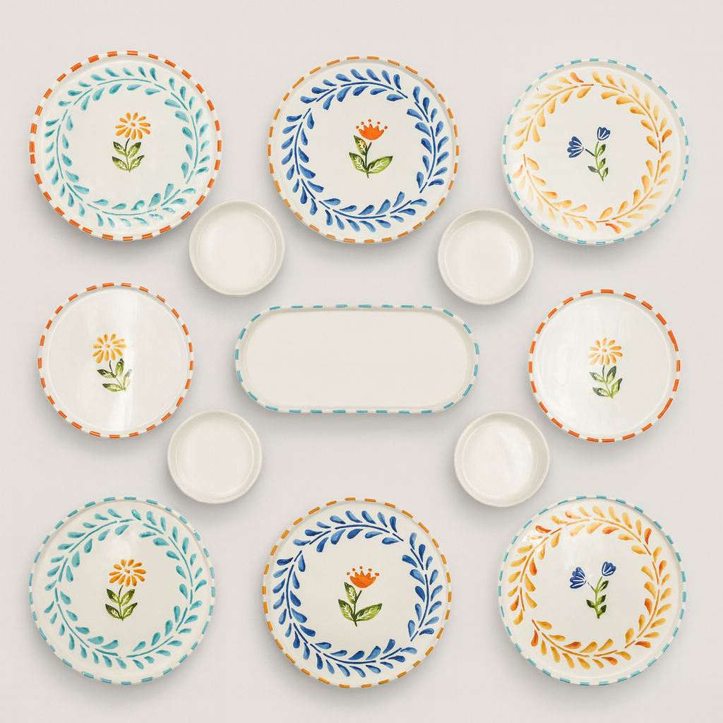 Floral Collection (Set of 13) - Multi-color