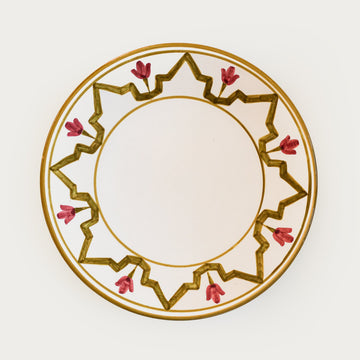 Large Lmida Plate (26 cm) - Gold