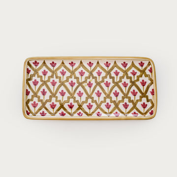 Large Lmida Serving Plate (34 cm) - Gold