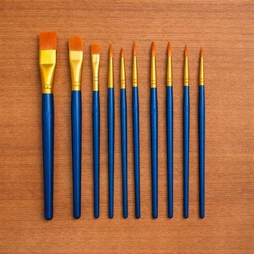 10-Piece Paint Brush Set