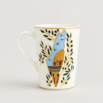 Palestine Map Mug (350 ml)