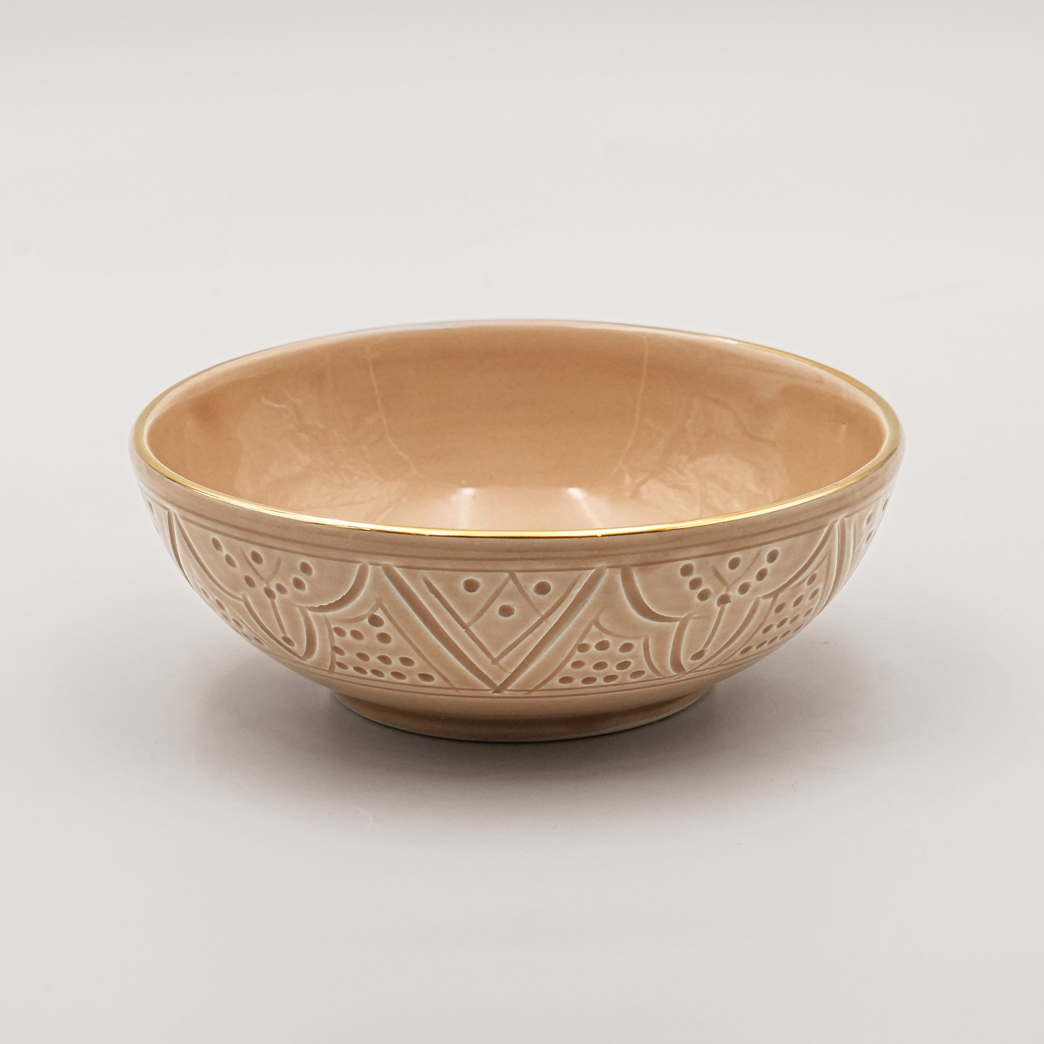 Large Beldi Bowl (15 cm) - Sahara Beige