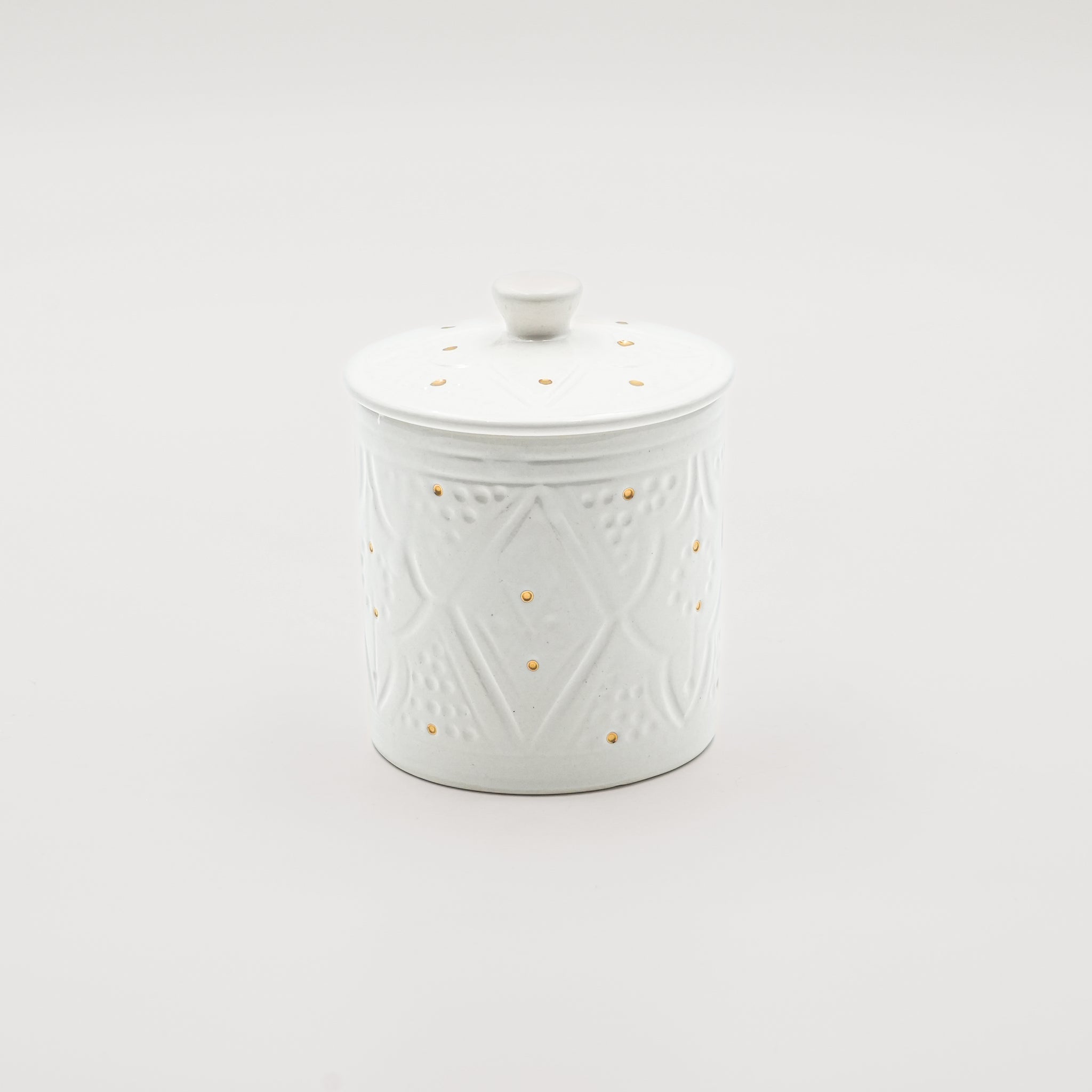 Beldi Round Box - White