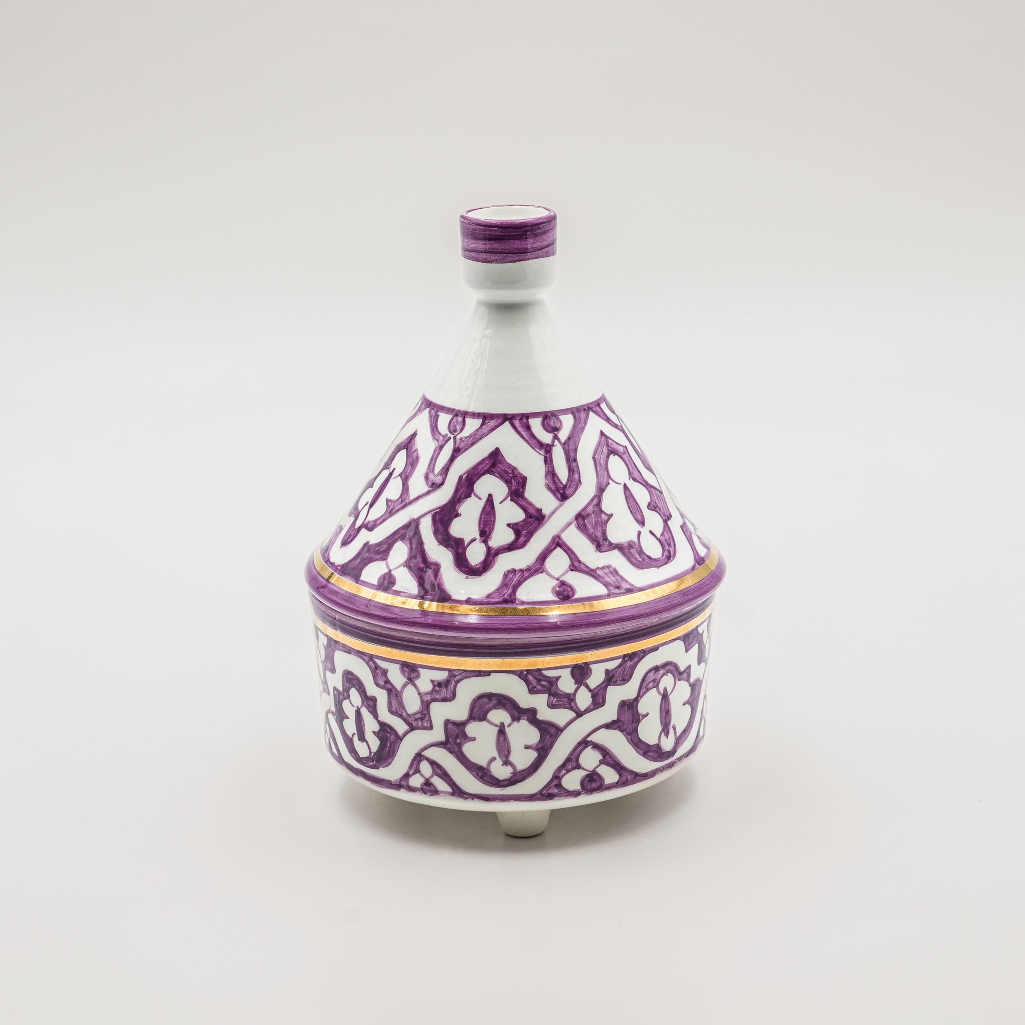 Fassia Elevated Tajine - Purple Lilac