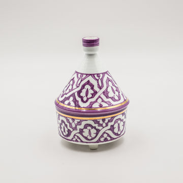 Fassia Elevated Tajine - Purple Lilac