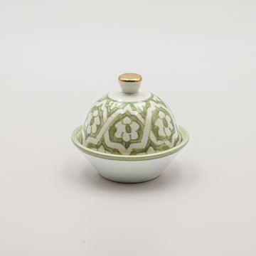 Fassia Bowl with Lid - Mint Green